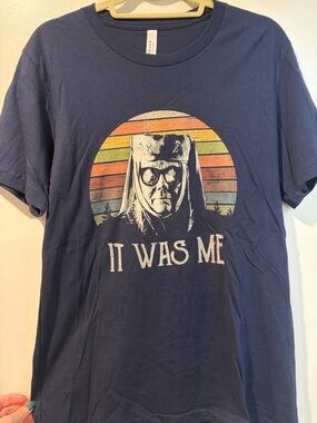 Navy Graphic 'It Was Me' Short-Sleeve Unisex T-Shirt